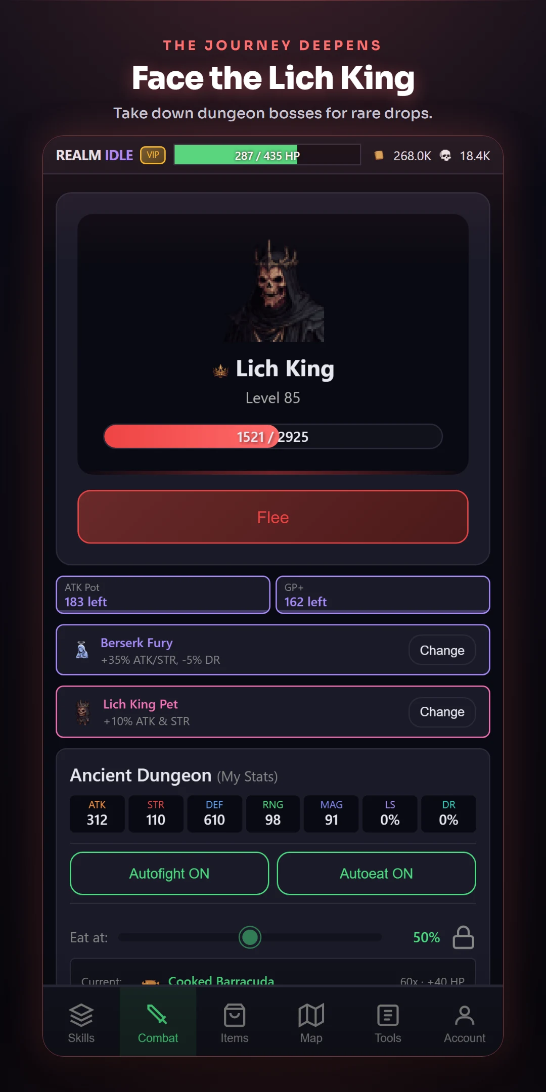Realm Idle screenshot